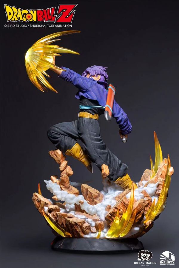 【海外代購】【56.5CM】開天 1/4《龍珠Z》未來戰士 特蘭克斯 