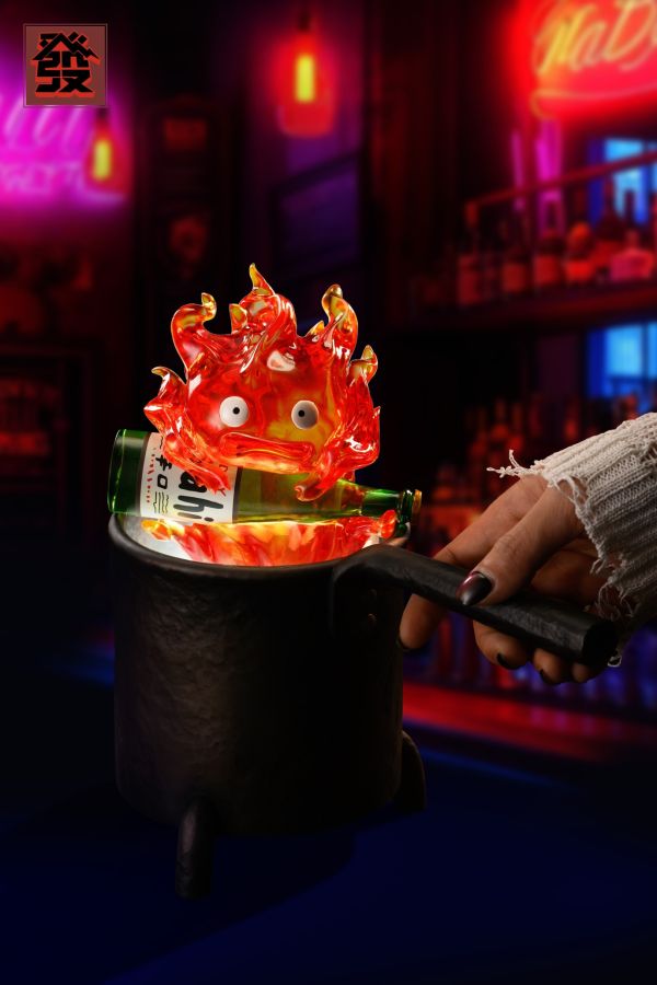 【預定】發 卡西法桌面夜燈擺飾雕像 