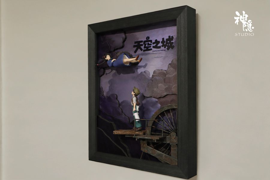 【預定】神隱 壁掛系列 天空之城墜落的相逢 