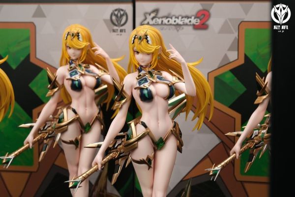 【海外代購】Niji 尼機 女角色輕雕像系列第一款 異度之刃 “光” Mythra 