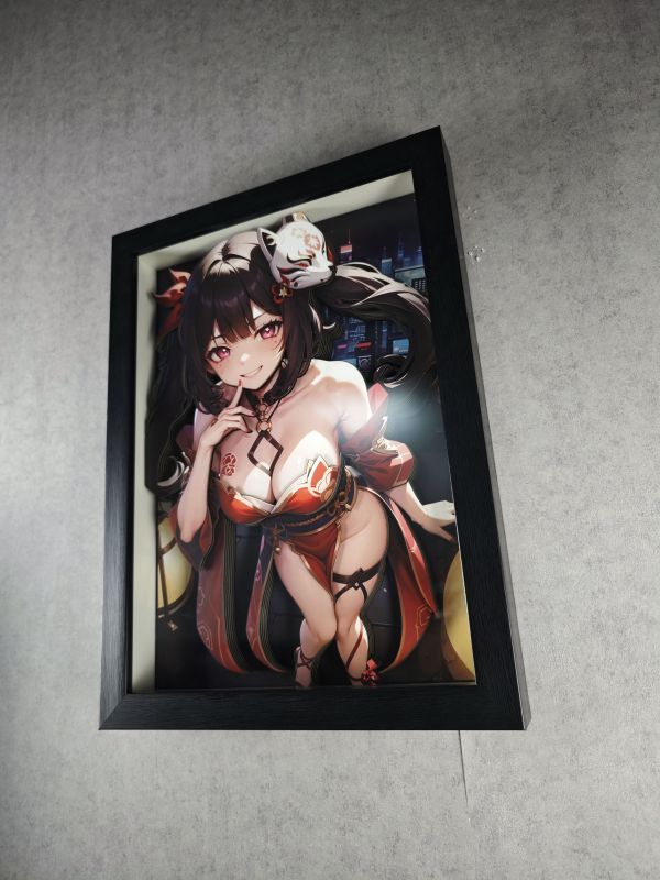 【海外代購】泥棒貓 DSRL-021 花火 Sparkle 立體裝飾畫 