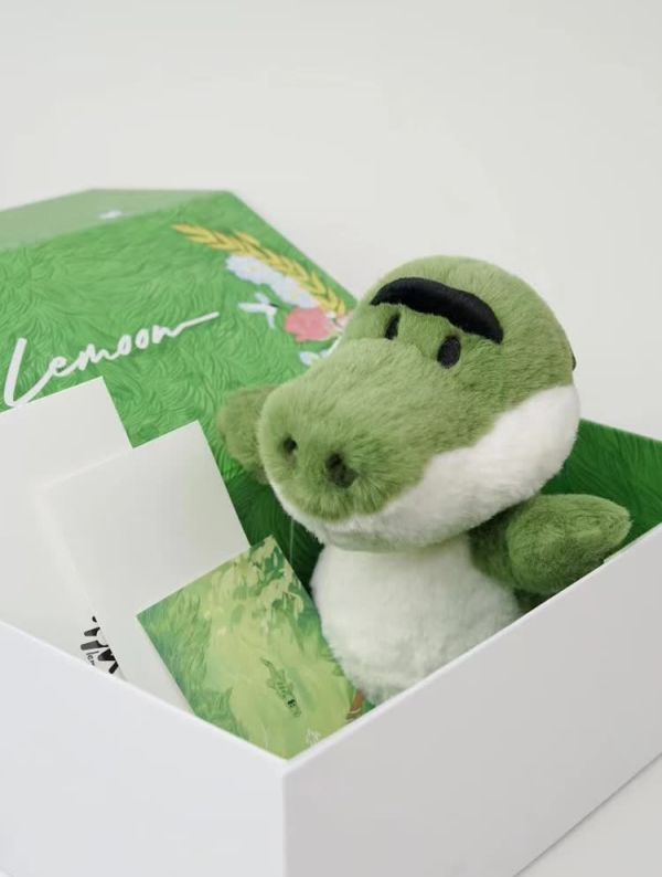 【海外代購】LEMOON 餘月 麵包鱷 毛絨玩偶 