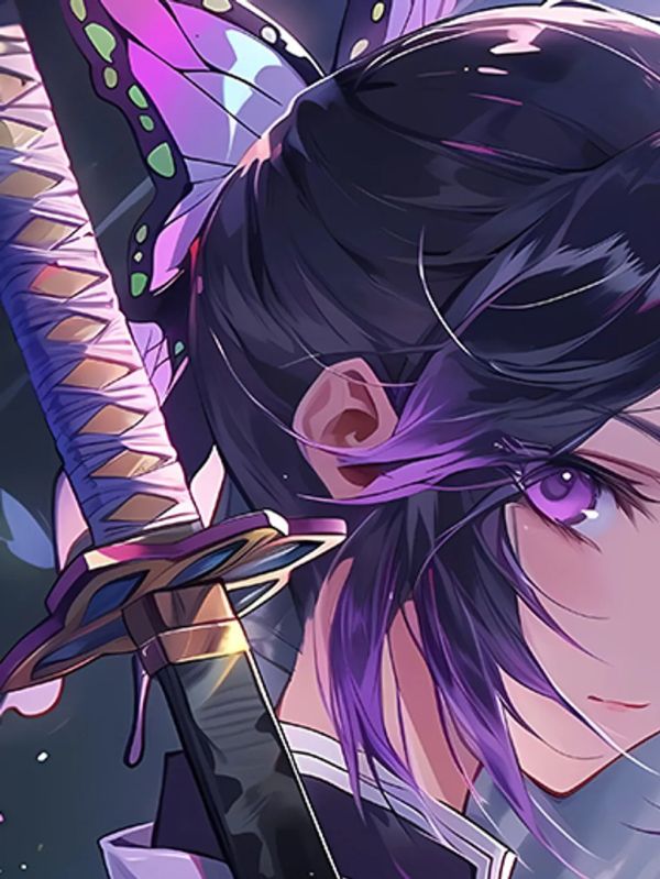 【海外代購】巴洛克《蝴蝶忍》滅之刃無限城篇九柱裝飾畫冰箱貼 