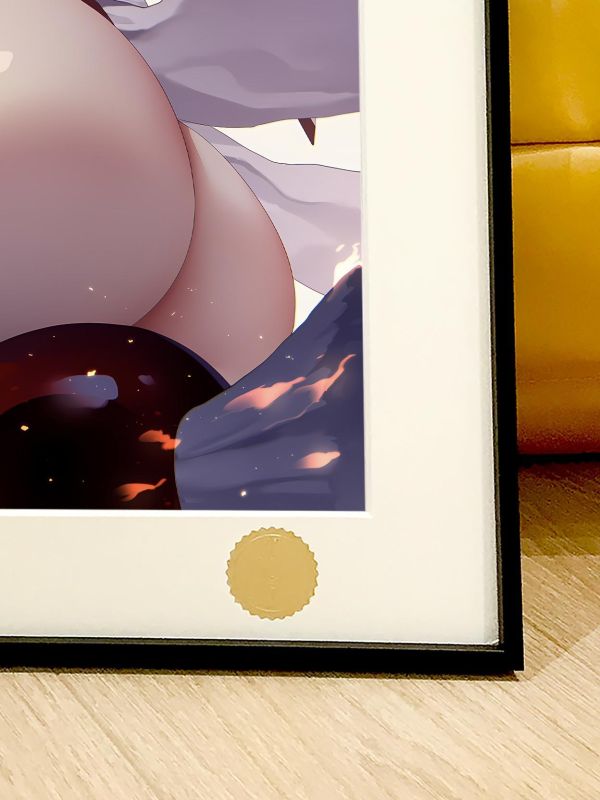 【海外代購】星空 《火舞》不知火舞餓狼傳說拳皇Mai扇子女春麗動漫裝飾畫 