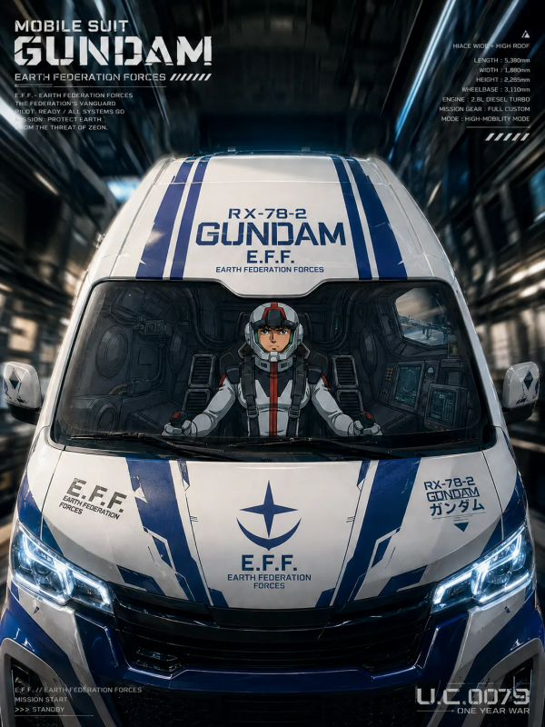 【海外代購】千鳥社《汽車前擋遮陽-阿姆羅駕駛艙》 
