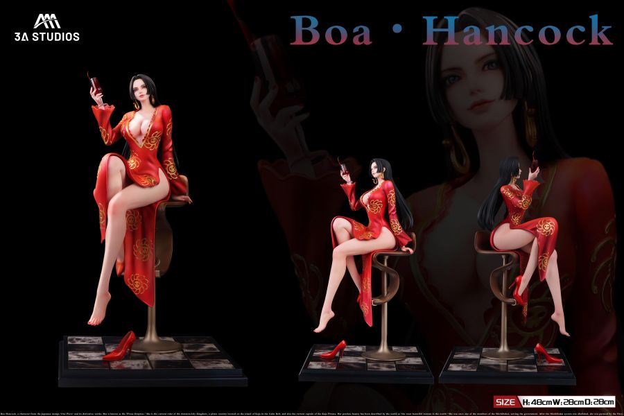【預定】3A 1/4 Boa· Hancock蛇姬 收藏雕像 