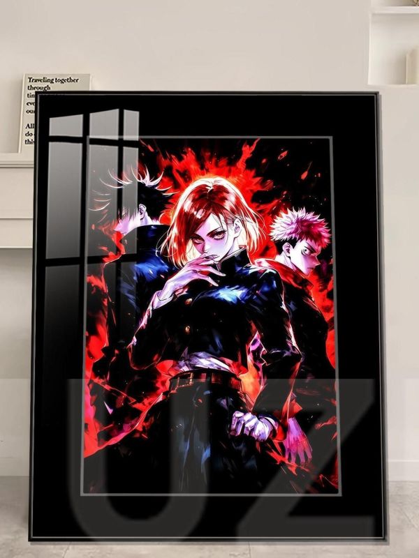 【海外代購】橘子 咒術回戰 三人小隊裝飾畫 咒術迴戰 