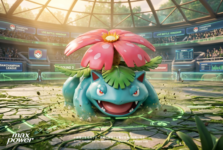 【預定】maxpower 王牌/陣容系列 第四彈 妙蛙花素組 