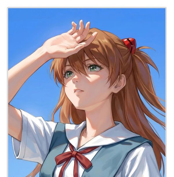 【海外代購】H2 《春日明日香》新世紀福音戰士EVA裝飾畫 