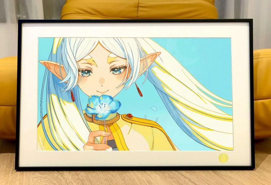 【海外代購】星空《花之芙莉蓮》葬送的芙莉蓮裝飾畫 