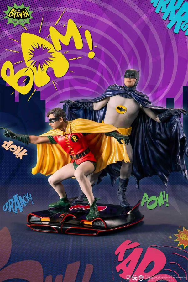 【海外代購】BATMAN ROBIN 1/8 SCALE DIORAMA  蝙蝠俠&羅賓1/8場景手辦 