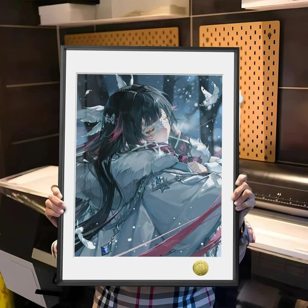 【海外代購】皇呱《少女哥倫比婭》原神愚人衆十一執行官第三席裝飾畫 午睡毯  地毯 