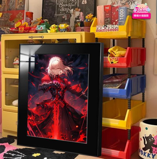 【海外代購】阿喵畫社 紅蓮 吾王 saber 