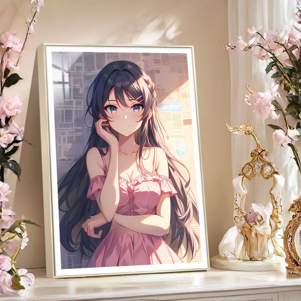 【海外代購】阿喵畫社 櫻島麻衣 新品8k超清裝飾畫 