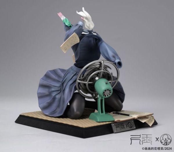 【海外代購】尺玉 畫畫的花噎菜 夏日的風 