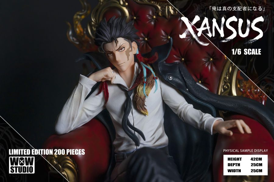 【預定】WOW 1/6 XANXUS王座 家庭教師HITMAN REBORN 
