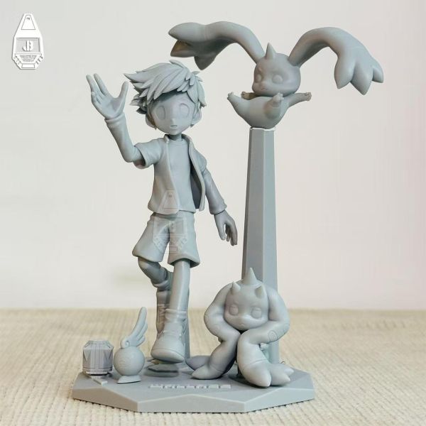 【預定】JBS 羈絆社 數碼寶貝02劇場版  華力斯/大耳獸/黑大耳獸 