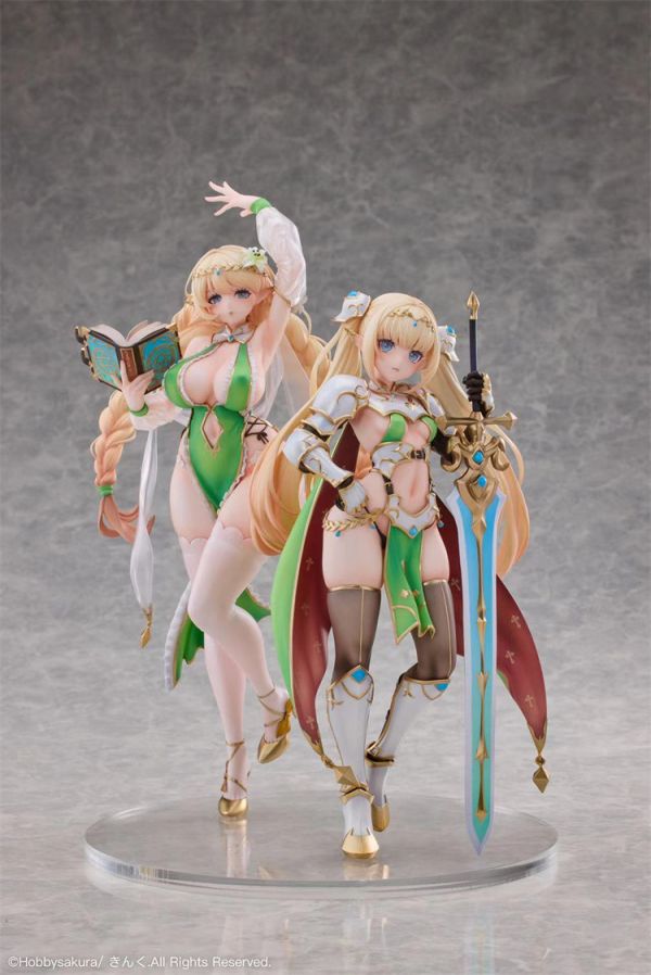 【預定】Hobbysakura HSK 精靈劍士 瑪希艾露 精靈法師 芙妮艾露 