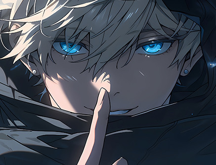 【海外代購】巴洛克 《咒術五條悟》咒術回戰Gojo咒術師虎杖悠仁夏油傑動漫裝飾畫冰箱貼 