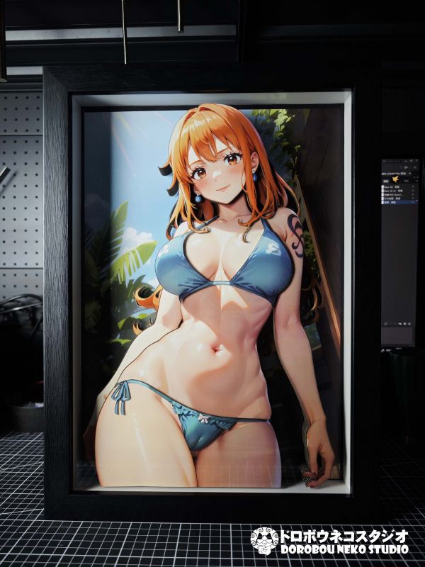 【海外代購】泥棒貓 DSMG-071 娜美 立體裝飾畫 