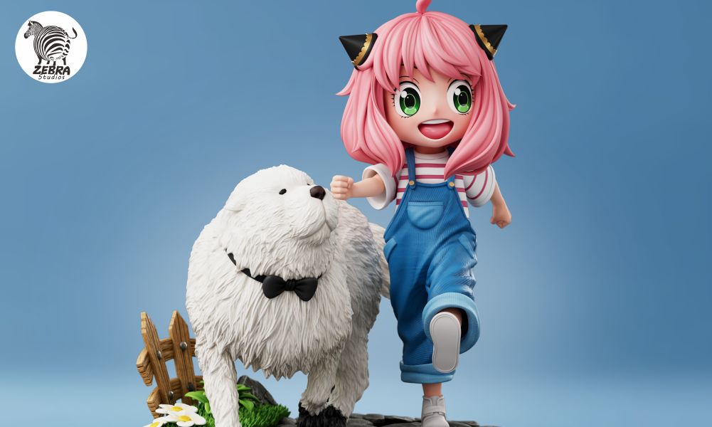 【預定】斑馬 阿尼亞和邦德向左看 