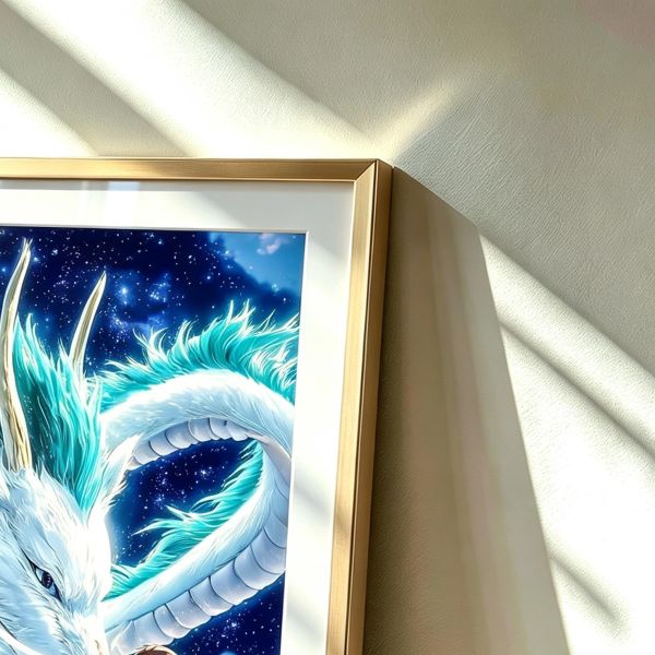 【海外代購】阿喵畫社 白龍與千尋 新品8K主題超清裝飾畫 
