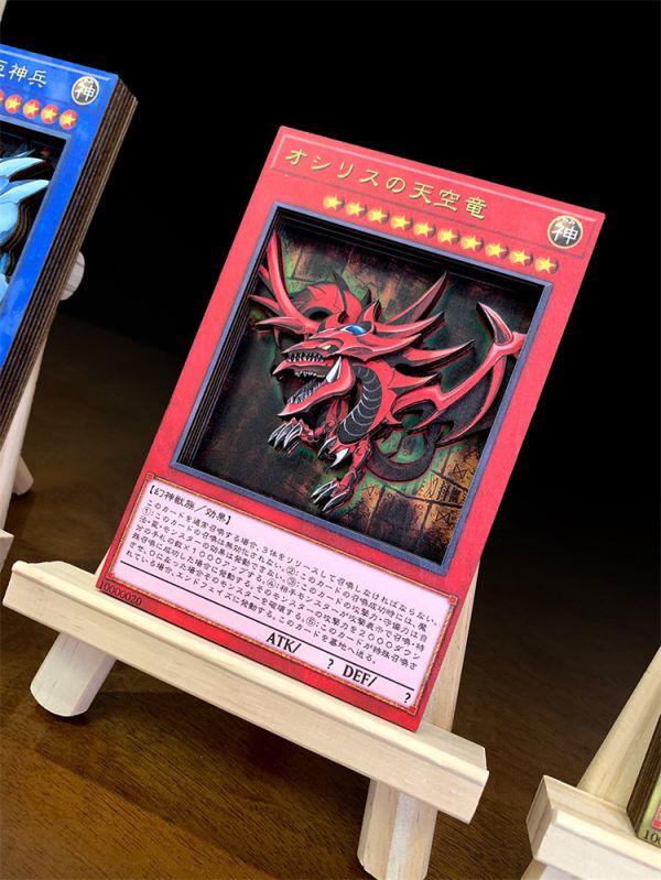 【海外代購】神秘畫廊 三幻神實木立體卡牌桌擺立體畫01 