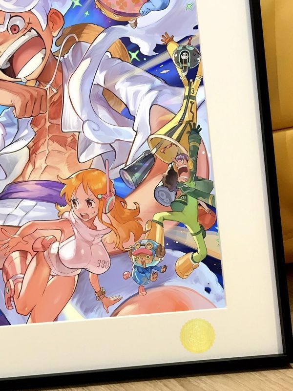 【海外代購】星空 《航海指針》裝飾畫 海賊王 