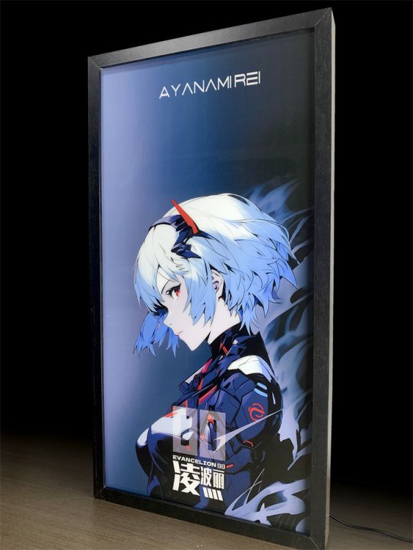 【海外代購】萌萌匠 EVA 新世紀福音戰士明日香綾波麗導光畫 