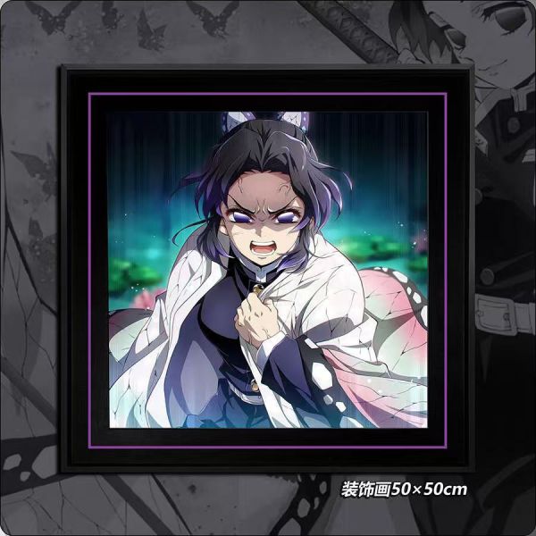 【海外代購】千鳥社 《蝴蝶忍生氣》鬼滅之刃九柱蝴蝶忍生氣鬼殺隊蟲柱簽名畫 