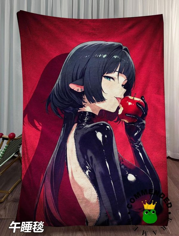 【海外代購】皇呱 《Jane紅蘋果》絕區零簡杜裝飾畫 午睡毯 地毯 