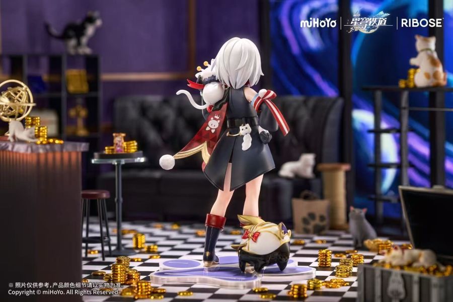 【預定】RIBOSE RISE UP+系列 崩壞：星穹鐵道 小不點貓貓系列手辦 托帕&帳簿 Ver. 