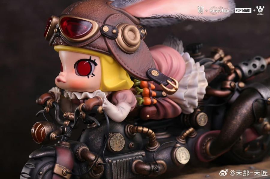 【海外現貨】末那末匠+POPMART 《蒸氣龐克爆裂時速兔女郎MOLLY》 