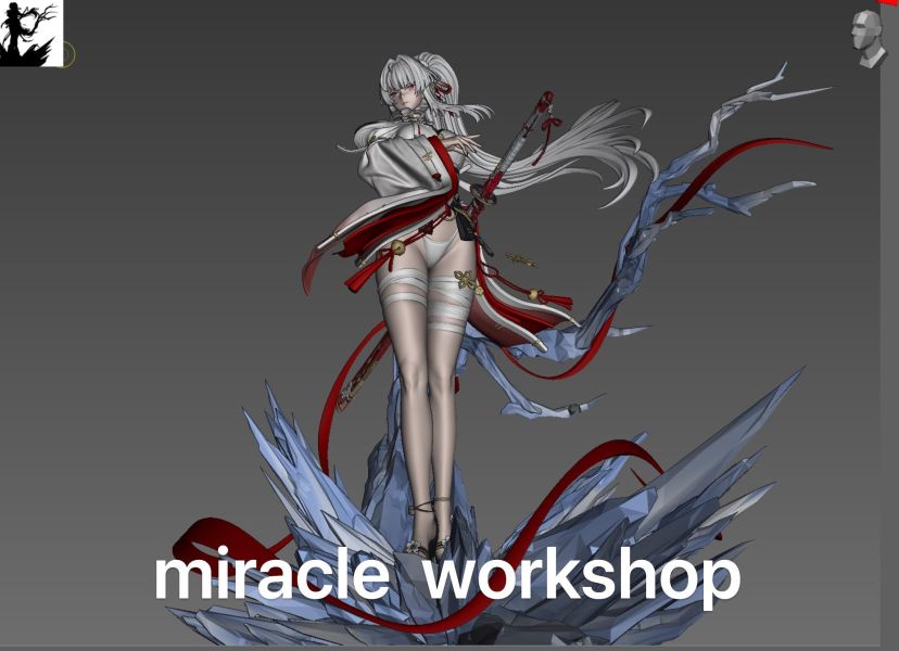 【預定】MIRACLE WORKSHOP 奇蹟工坊 鳴潮系列首款大比例No.1 緋雪 