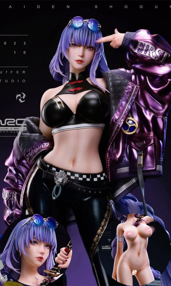【海外現貨】Puffer 賽車女郎《原神》雷電將軍 
