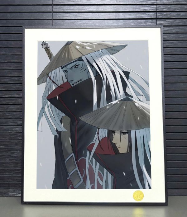 【海外代購】H2 《鼬鬼鮫》火影忍者宇智波鼬曉組織裝飾畫 