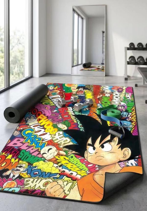 【海外代購】千鳥社 《小悟空的七龍珠世界 裝飾畫》小悟空龍珠布瑪克林龜仙人二次元週邊動漫掛畫臥室電競房裝飾畫 午睡毯 地毯 