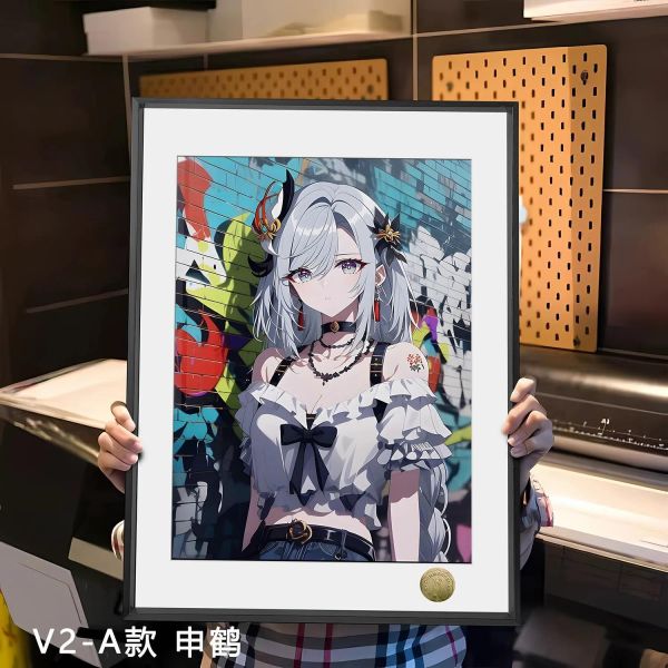 【海外代購】皇呱《原神塗鴉 第二彈》潮流裝飾畫 