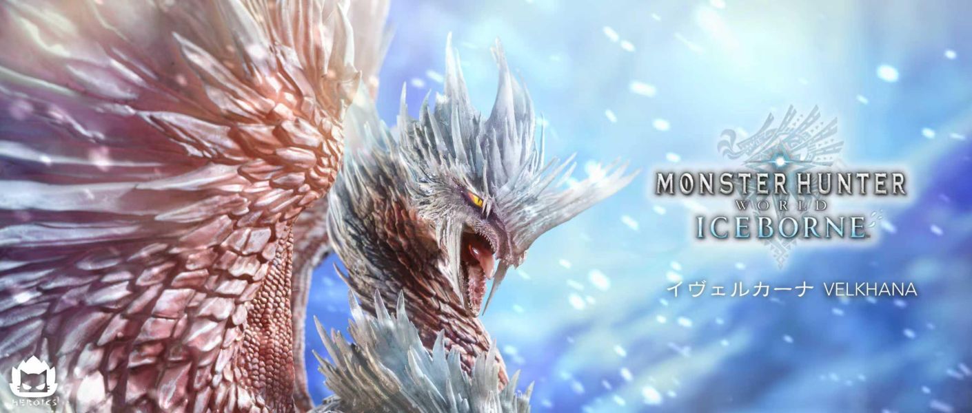 【預定】Heroics 怪物獵人冰原-冰呪龍 