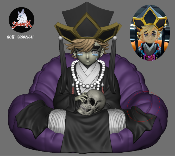 【預留請洽客服】Silver Fox 鬼滅之刃 童年童磨2.0 