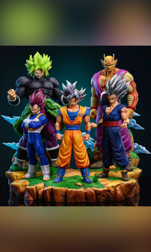 【海外代購】鑄魂 sculpting soul 第七宇宙 超戰士 （悟空、貝吉塔、悟飯、比克、布羅利） 