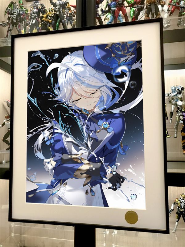 【海外代購】星空 芙寧娜 不休獨舞 裝飾畫 