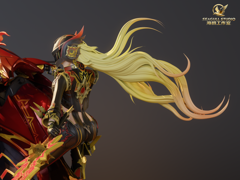 【預留請洽客服】海鷗 SEAGULL 原神場景雕像第一彈 — 火神瑪薇卡 