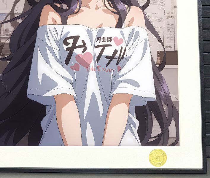 【海外代購】H2 《和栗薰子》薰香花朵凜然綻放動畫二次元裝飾畫 