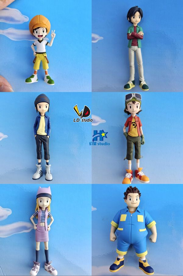 【預定】幻星 老丁 數碼寶貝04 無限地帶主角團 