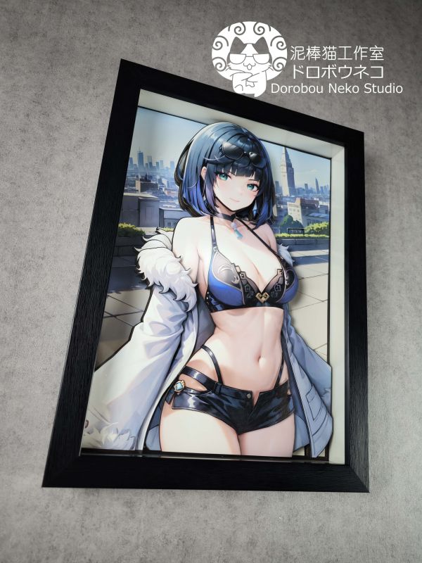 【海外代購】泥棒貓 DSRL 015 夜闌 立體畫01 