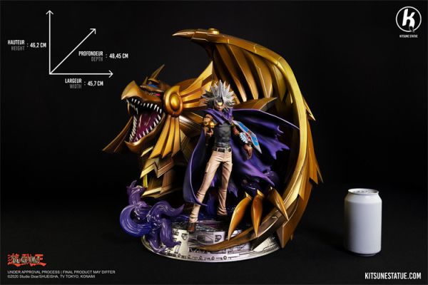 【預定】妖狐社 Kitsune Statue 《遊戲王》馬利克&拉的翼神龍 