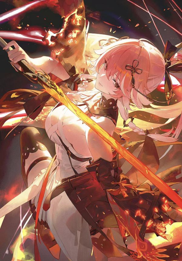 【海外代購】H2 《長離》鳴潮Wuthering Waves動畫二次元裝飾畫 
