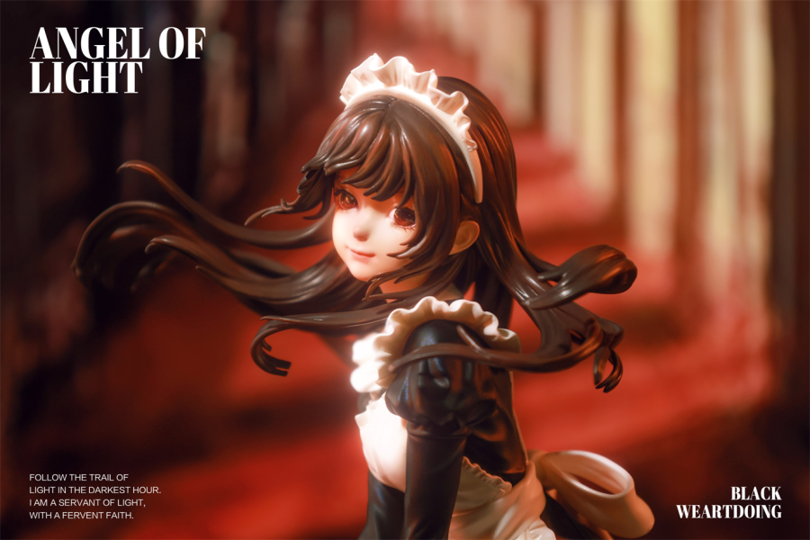 【預定】WeArtDoing WAD Angel of Light-Black  光之少女 靈光 