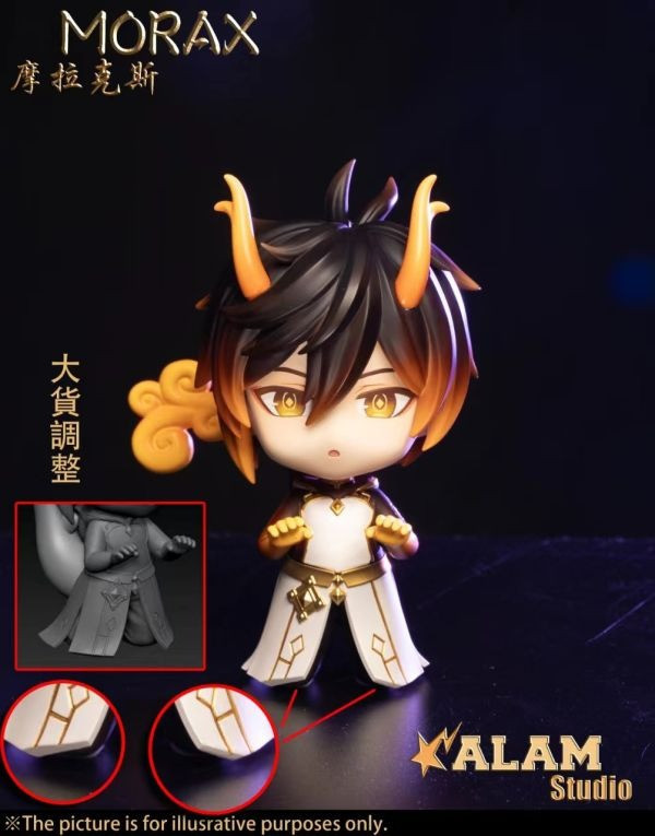 【海外代購】Alam 龍蛋摩拉克斯（鍾離） 